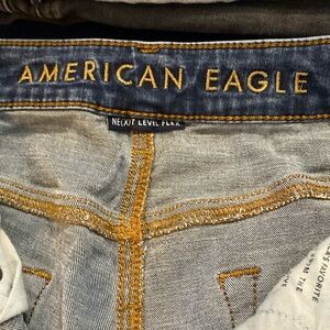 American eagle outfitters Mens 30x32 Next level flex Original bootcut jeans dark